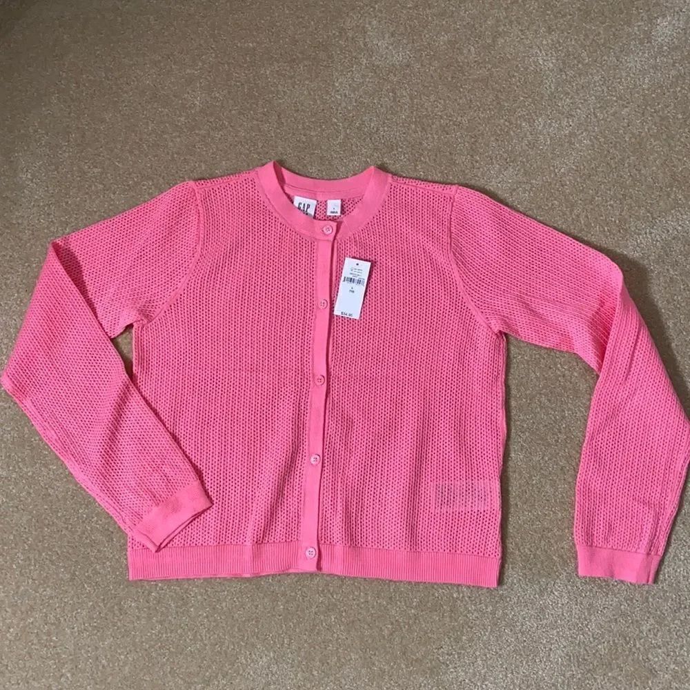 Girls Gap Kids Pink Sweater Size L NWT